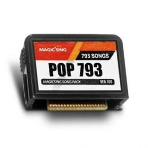 MagicSing Songs Chip with 793 Pop Songs - Compatible with Magic Sing Karaoke Microphone Et/Ed Models - Karaoke Song Chips Features 70s/80s, Classics Songs by Abba, Bee Gees, and more