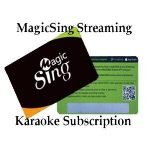 Magic Sing Karaoke Access Card
